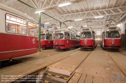 Viennaslide-03715211 Wien, Straßenbahnabstellhalle Gürtel - Vienna, Guertel Tramway Depot