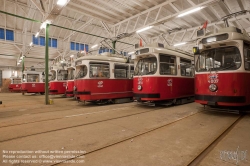 Viennaslide-03715212 Wien, Straßenbahnabstellhalle Gürtel - Vienna, Guertel Tramway Depot