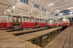 Viennaslide-03715214 Wien, Straßenbahnabstellhalle Gürtel - Vienna, Guertel Tramway Depot