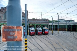 Viennaslide-03715220h Wien, Straßenbahnabstellhalle Gürtel - Vienna, Guertel Tramway Depot