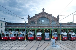 Viennaslide-03715222h Wien, Straßenbahnabstellhalle Gürtel - Vienna, Guertel Tramway Depot