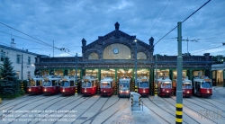 Viennaslide-03715237h Wien, Straßenbahnabstellhalle Gürtel - Vienna, Guertel Tramway Depot