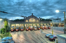 Viennaslide-03715244h Wien, Straßenbahnabstellhalle Gürtel - Vienna, Guertel Tramway Depot