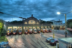 Viennaslide-03715245a Wien, Straßenbahnabstellhalle Gürtel - Vienna, Guertel Tramway Depot