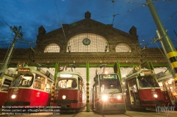 Viennaslide-03715248 Wien, Straßenbahnabstellhalle Gürtel - Vienna, Guertel Tramway Depot