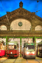 Viennaslide-03715250h Wien, Straßenbahnabstellhalle Gürtel - Vienna, Guertel Tramway Depot