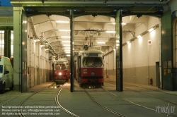 Viennaslide-03715256 Wien, Straßenbahnabstellhalle Gürtel - Vienna, Guertel Tramway Depot