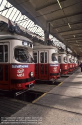 Viennaslide-03717103 Wien, Strassenbahnremise Hernals - Vienna, Tramway Depot