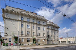 Viennaslide-03717205 Wien, Straßenbahn, Remise (Betriebshof) Hernals, Verwaltungsgebäude // Vienna, Tramway Depot Hernals, Office Building