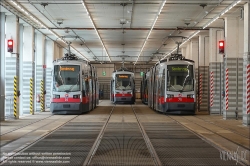 Viennaslide-03718305 Wien, Straßenbahnremise Ottakring // Vienna, Tramway Depot Ottakring