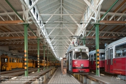 Viennaslide-03720201 Wien, Straßenbahnremise Rudolfsheim - Vienna, Tramway Depot Rudolfsheim