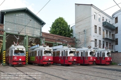 Viennaslide-03720208 Wien, Straßenbahnremise Rudolfsheim - Vienna, Tramway Depot Rudolfsheim