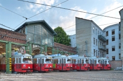 Viennaslide-03720211h Wien, Straßenbahnremise Rudolfsheim - Vienna, Tramway Depot Rudolfsheim