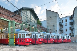 Viennaslide-03720212h Wien, Straßenbahnremise Rudolfsheim - Vienna, Tramway Depot Rudolfsheim