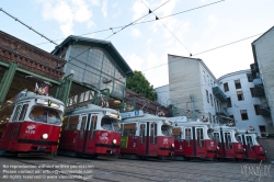 Viennaslide-03720213 Wien, Straßenbahnremise Rudolfsheim - Vienna, Tramway Depot Rudolfsheim