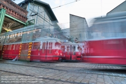 Viennaslide-03720214h Wien, Straßenbahnremise Rudolfsheim - Vienna, Tramway Depot Rudolfsheim