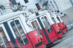 Viennaslide-03720219 Wien, Straßenbahnremise Rudolfsheim - Vienna, Tramway Depot Rudolfsheim