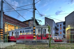 Viennaslide-03720245h Wien, Straßenbahnremise Rudolfsheim - Vienna, Tramway Depot Rudolfsheim