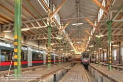 Viennaslide-03720250h Wien, Straßenbahnremise Rudolfsheim - Vienna, Tramway Depot Rudolfsheim