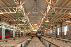 Viennaslide-03720251h Wien, Straßenbahnremise Rudolfsheim - Vienna, Tramway Depot Rudolfsheim