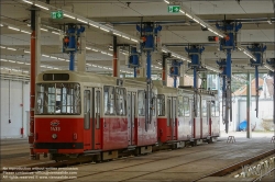 Viennaslide-03722206 Wien, Straßenbahn, Remise (Betriebshof) Speising // Vienna, Tramway Depot Speising