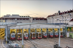 Viennaslide-03724309 Wien,Straßenbahn Betriebsbahnhof Favoriten, verschiedene Straßenbahntypen // Vienna, Tramway Depot Favoriten, Different Types of Tramways