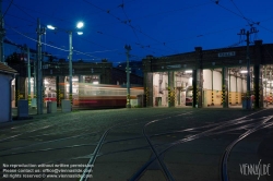 Viennaslide-03725147 Wien, Straßenbahnremise Simmering - Tramway Depot Simmering