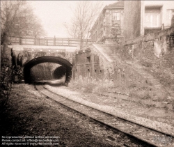 Viennaslide-03822003a Wien, Vorortelinie (S45) 1979 vor der Sanierung, Station Unterdöbling