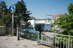 Viennaslide-03823107 Erstmals eröffnet 1898 als Teil der Stadtbahn von Otto Wagner, 1932 Einstellung des Personenverkehrs, nach langem Dornröschenschlaf am 31.5.1987 nach vorbildlicher Renovierung wiedereröffnet