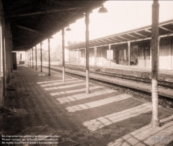 Viennaslide-03825003a Wien, Vorortelinie (S45) 1979 vor der Sanierung, Station Hernals