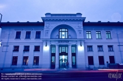 Viennaslide-03825041 Erstmals eröffnet 1898 als Teil der Stadtbahn von Otto Wagner, 1932 Einstellung des Personenverkehrs, nach langem Dornröschenschlaf am 31.5.1987 nach vorbildlicher Renovierung wiedereröffnet