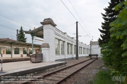 Viennaslide-03826105 Erstmals eröffnet 1898 als Teil der Stadtbahn von Otto Wagner, 1932 Einstellung des Personenverkehrs, nach langem Dornröschenschlaf am 31.5.1987 nach vorbildlicher Renovierung wiedereröffnet