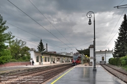 Viennaslide-03826114h Erstmals eröffnet 1898 als Teil der Stadtbahn von Otto Wagner, 1932 Einstellung des Personenverkehrs, nach langem Dornröschenschlaf am 31.5.1987 nach vorbildlicher Renovierung wiedereröffnet