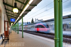 Viennaslide-03826116h Erstmals eröffnet 1898 als Teil der Stadtbahn von Otto Wagner, 1932 Einstellung des Personenverkehrs, nach langem Dornröschenschlaf am 31.5.1987 nach vorbildlicher Renovierung wiedereröffnet