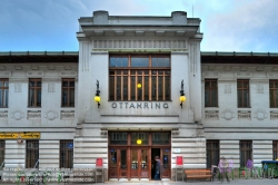 Viennaslide-03827109h Erstmals eröffnet 1898 als Teil der Stadtbahn von Otto Wagner, 1932 Einstellung des Personenverkehrs, nach langem Dornröschenschlaf am 31.5.1987 nach vorbildlicher Renovierung wiedereröffnet