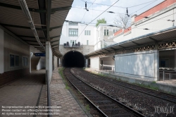 Viennaslide-03828111 Erstmals eröffnet 1898 als Teil der Stadtbahn von Otto Wagner, 1932 Einstellung des Personenverkehrs, nach langem Dornröschenschlaf am 31.5.1987 nach vorbildlicher Renovierung wiedereröffnet