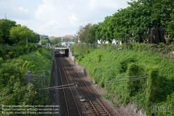 Viennaslide-03828115 Erstmals eröffnet 1898 als Teil der Stadtbahn von Otto Wagner, 1932 Einstellung des Personenverkehrs, nach langem Dornröschenschlaf am 31.5.1987 nach vorbildlicher Renovierung wiedereröffnet