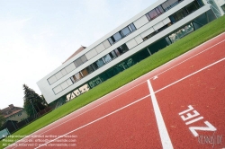 Viennaslide-04204342 Realgymnasium Stockerau, Sportplatz