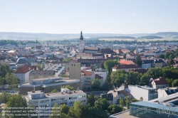 Viennaslide-04210104 St.Pölten, Panorama vom Klangturm im Regierungsviertel