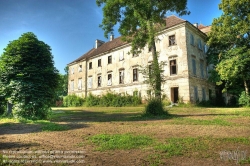 Viennaslide-04281304h Niederösterreich, verfallenes Schloss Ladendorf