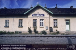 Viennaslide-04289920 Niederösterreich, Hauskirchen, aufgelassene Lokalbahnstrecke