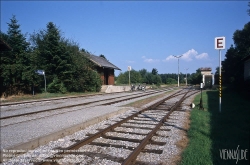 Viennaslide-04289940 Niederösterreich, Engelhartstetten, aufgelassene Lokalbahnstrecke