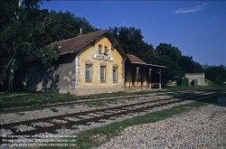 Viennaslide-04289956 Niederösterreich, Haringsee, aufgelassene Lokalbahnstrecke