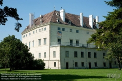 Viennaslide-04301234 Laxenburg, Schlosspark, im Alten Schloss befindet sich seit 1970 ein Teil des Filmarchivs Österreich.