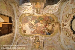 Viennaslide-04301729h Schloss Ebenfurth, Kapelle mit Fresko von Franz Anton Maulpertsch