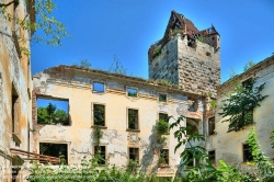 Viennaslide-04301904h Pottendorf, Schlossruine - Austria, Pottendorf, Ruin of old Moated Castle