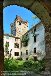 Viennaslide-04301911h Pottendorf, Schlossruine - Austria, Pottendorf, Ruin of old Moated Castle