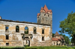 Viennaslide-04301926h Pottendorf, Schlossruine - Austria, Pottendorf, Ruin of old Moated Castle