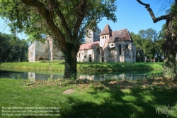 Viennaslide-04301932h Pottendorf, Schlossruine - Austria, Pottendorf, Ruin of old Moated Castle