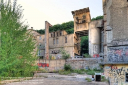 Viennaslide-04303315h Aufgelassenes Betonwerk Kaltenleutgeben - Former Cement Factory